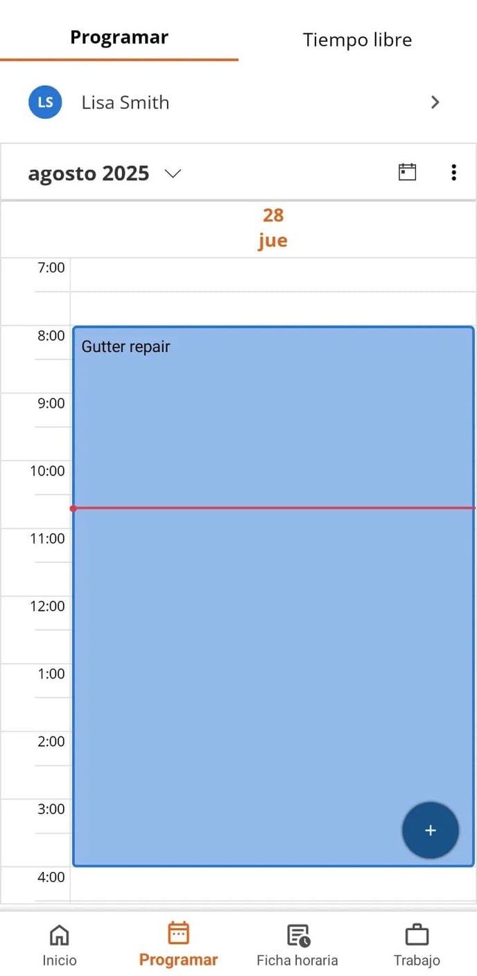Schedule and Request Time Off in the ClockShark Mobile app 1