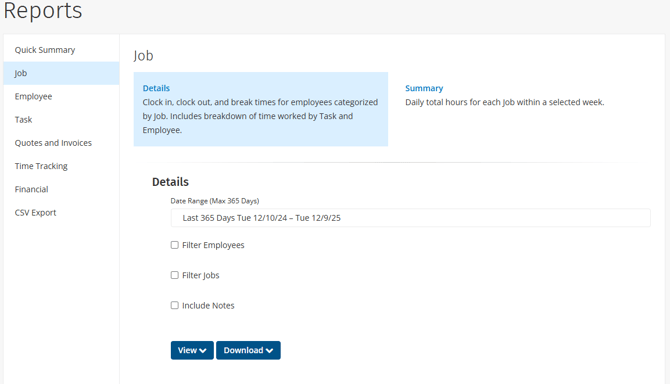 ClockShark-Job-Report