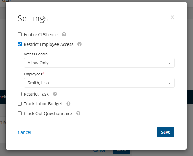 ClockShark-Restrict-Employee-Access