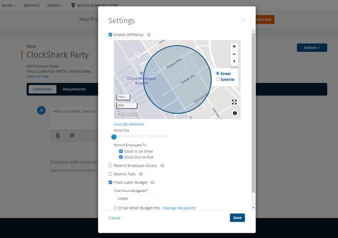 Geofence Web App