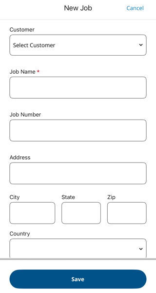 How to Create a JobTask in ClockShark Mobile - job