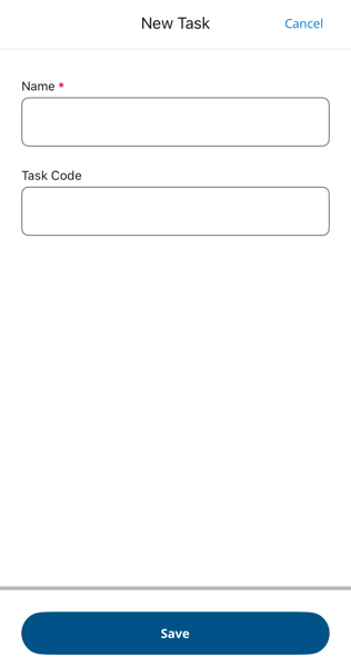 How to Create a JobTask in ClockShark Mobile - task